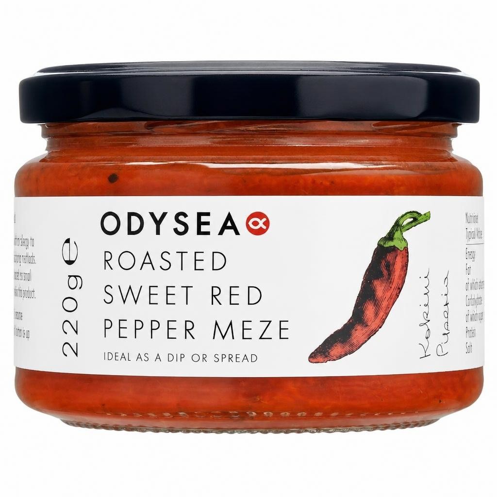 Odysea Roasted Sweet Red Pepper Meze 220g