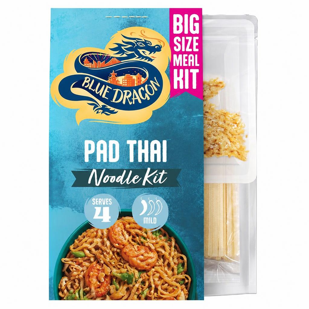 Blue Dragon Big Size Family Pad Thai Noodle Kit 510g