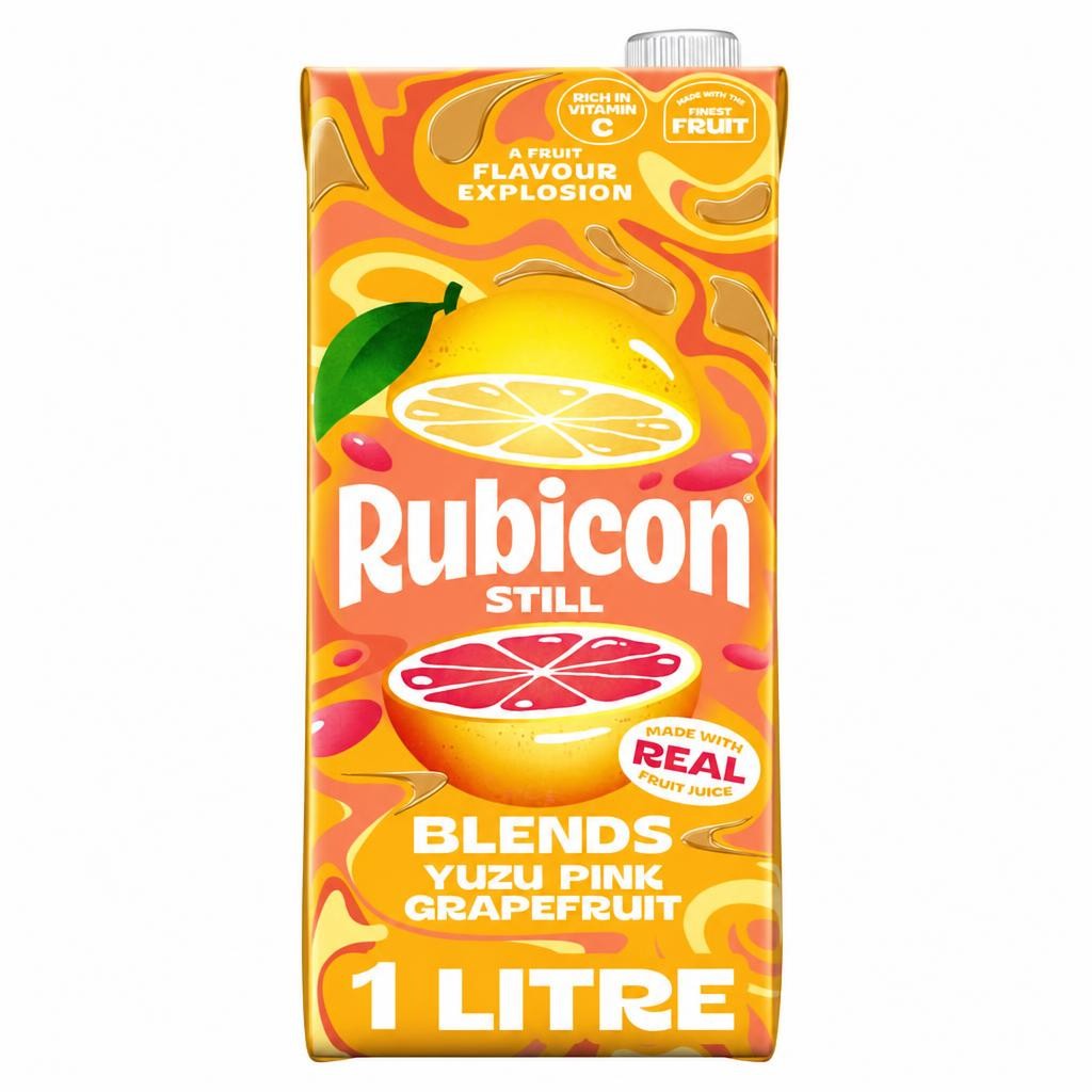 Rubicon Still Blends Yuzu & Pink Grapefruit Juice Drink 1L