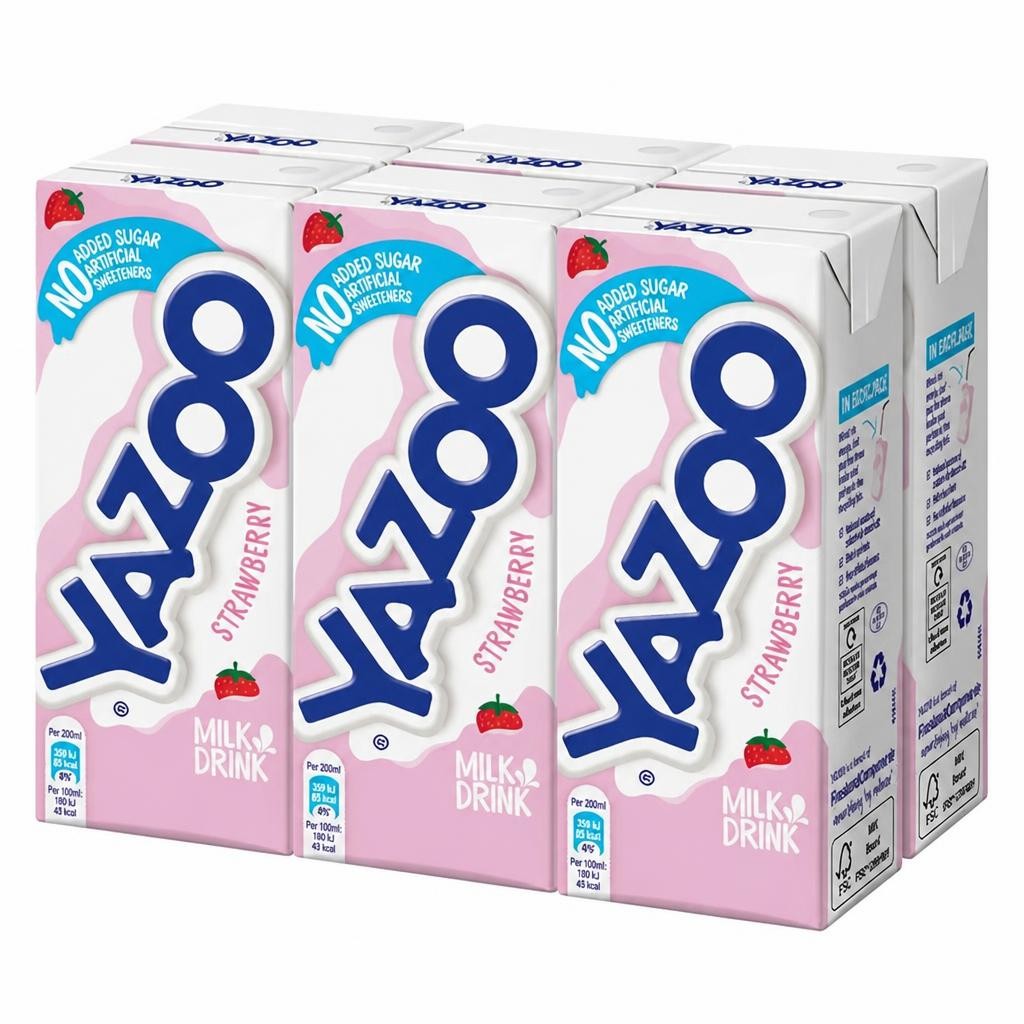 Yazoo Strawberry Milk Drink 200ml