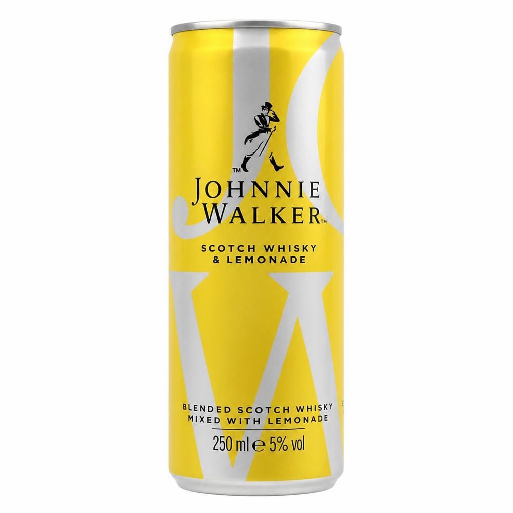 Johnnie Walker Scotch Whisky & Lemonade 250ml