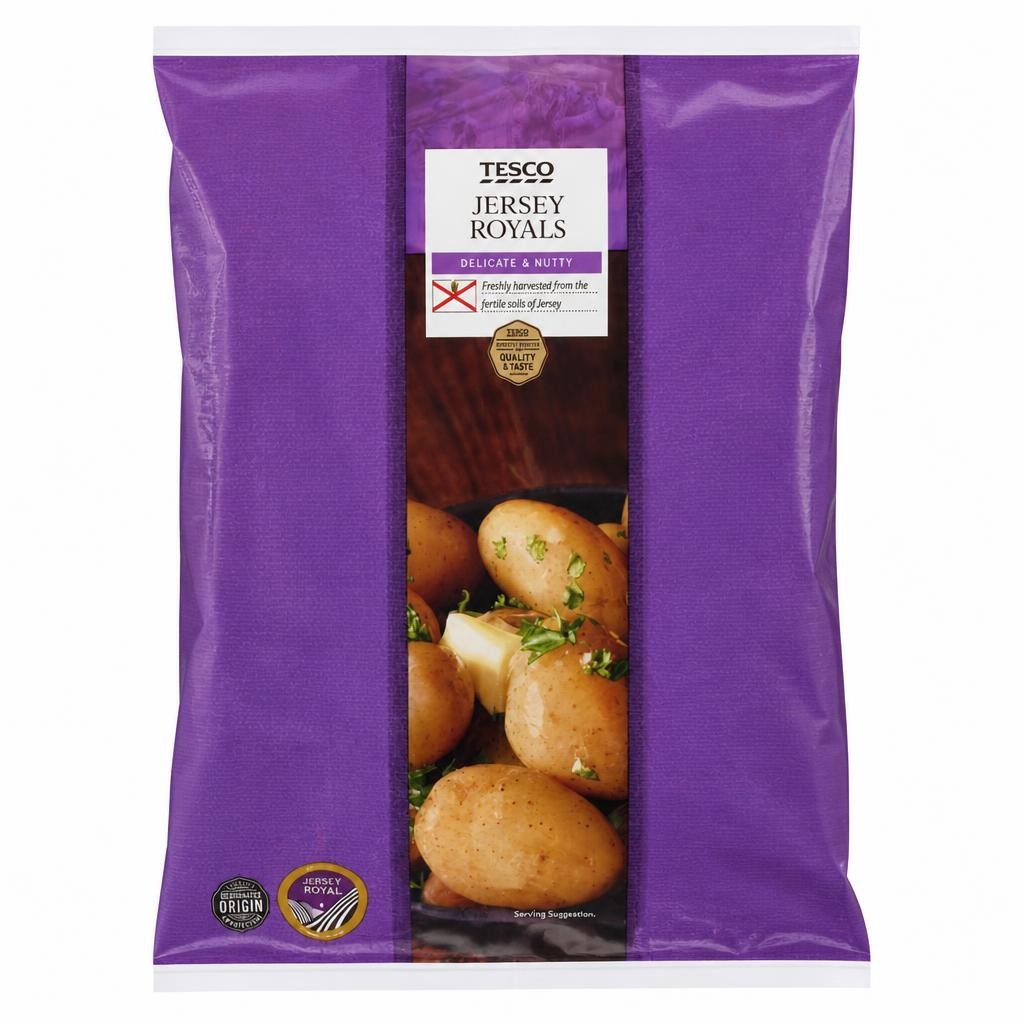 Tesco Jersey Royal Potatoes 1Kg