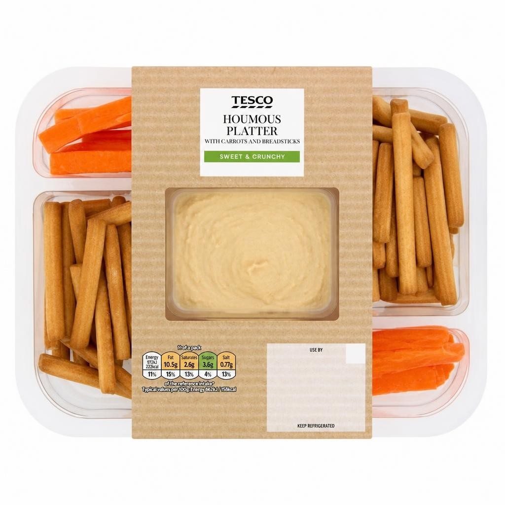 Tesco Houmous Platter 280g