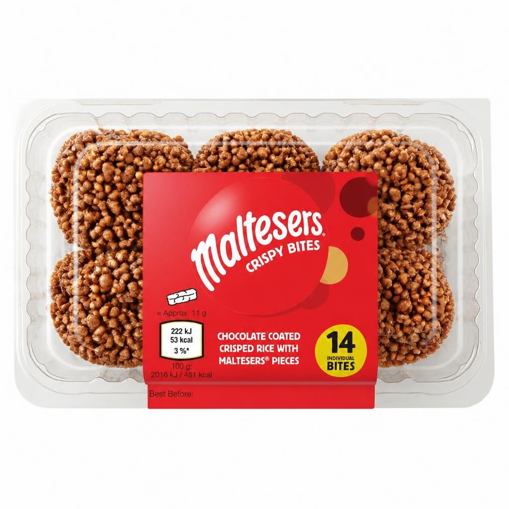 Maltesers 14 Crispy Bites Chocolate Coated