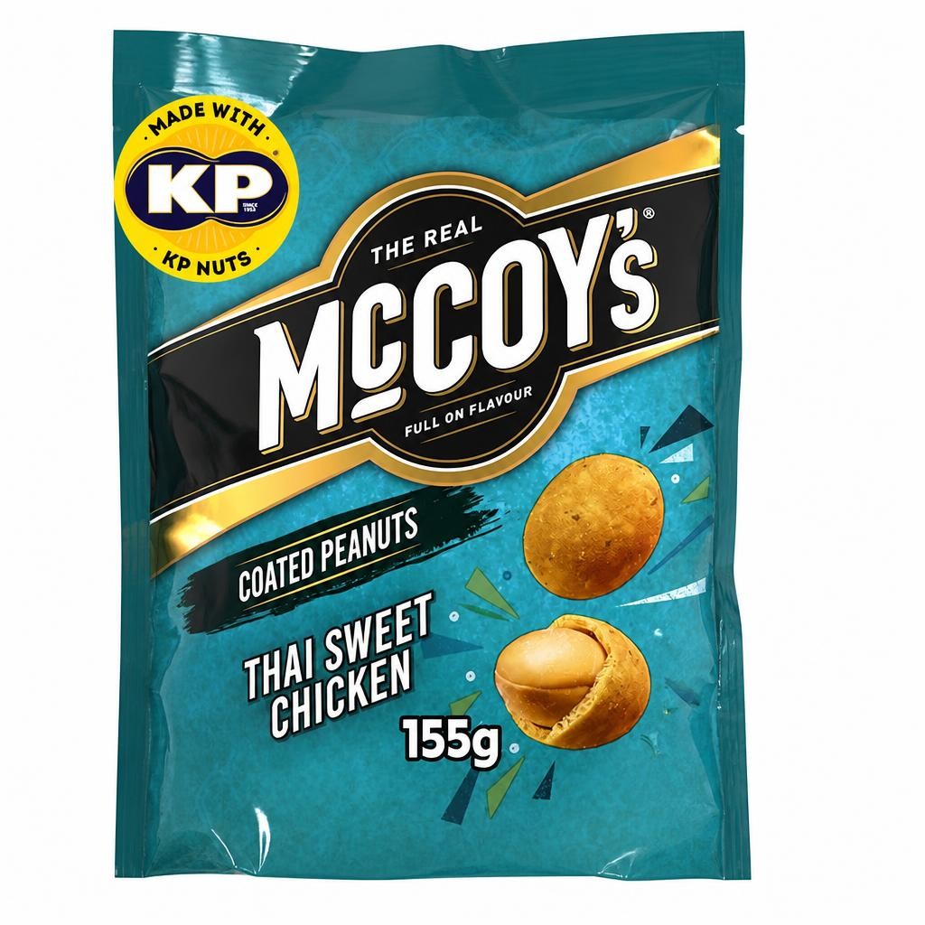 McCoy's Coated Peanuts Thai Sweet Chicken 155g