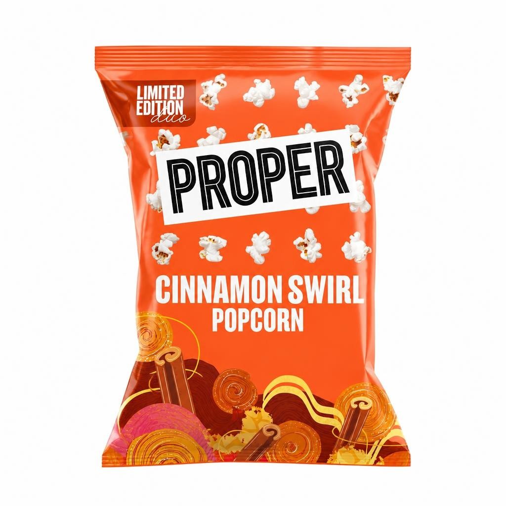 PROPER Cinnamon Swirl Popcorn 90g