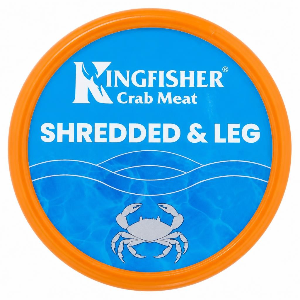 Kingfisher Crab Meat Shredded & Leg