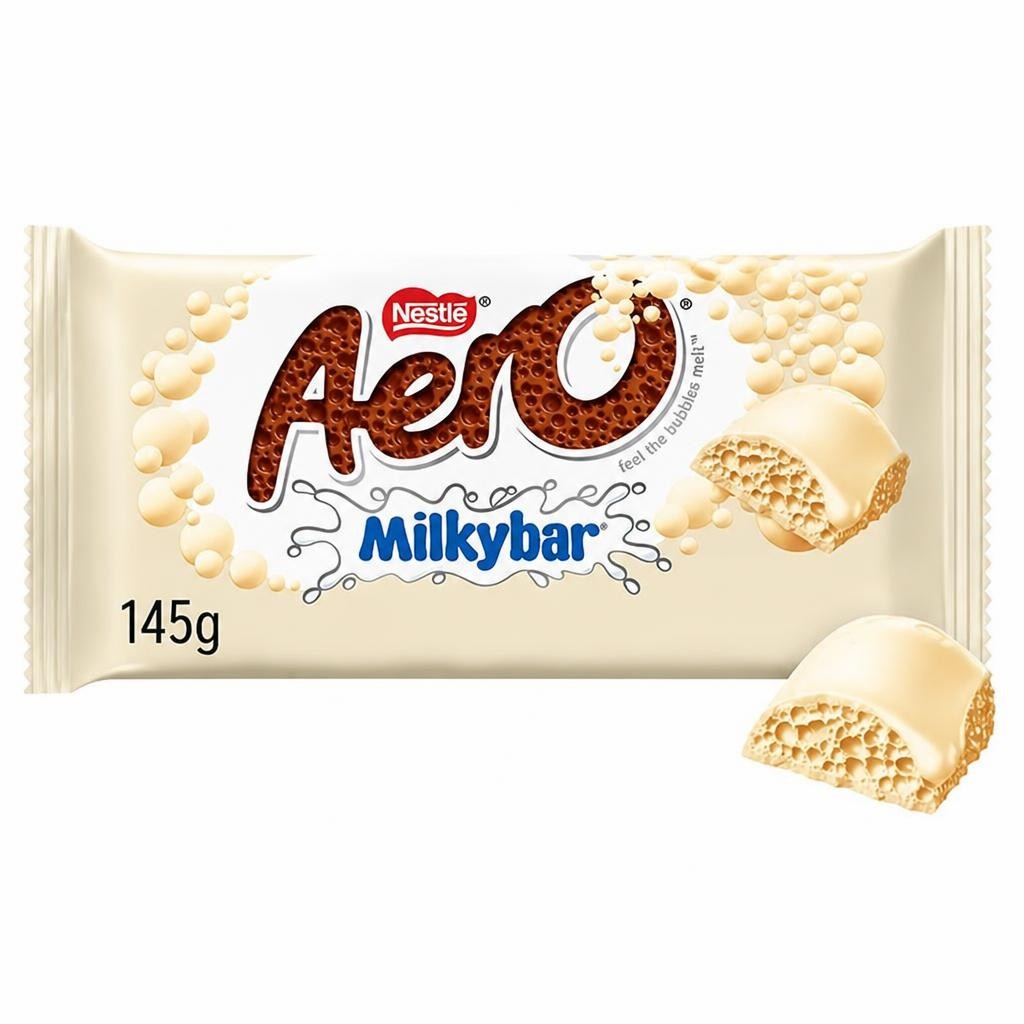 Aero 145g White Chocolate Sharing Milkybar