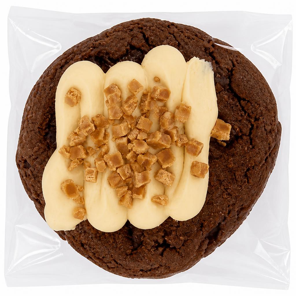 Chocolate & Caramel Loaded Cookie