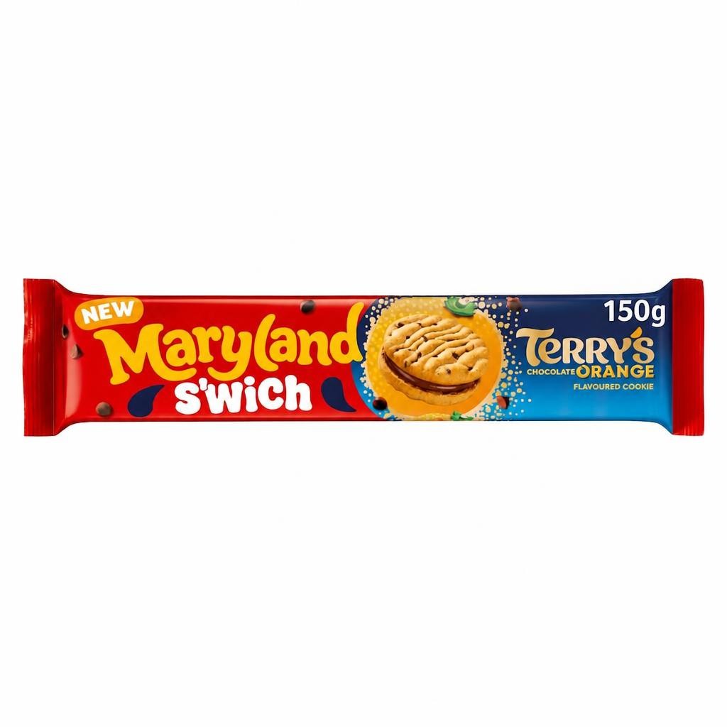 Maryland S'wich Terry's Chocolate Orange Flavour Cookie 150g