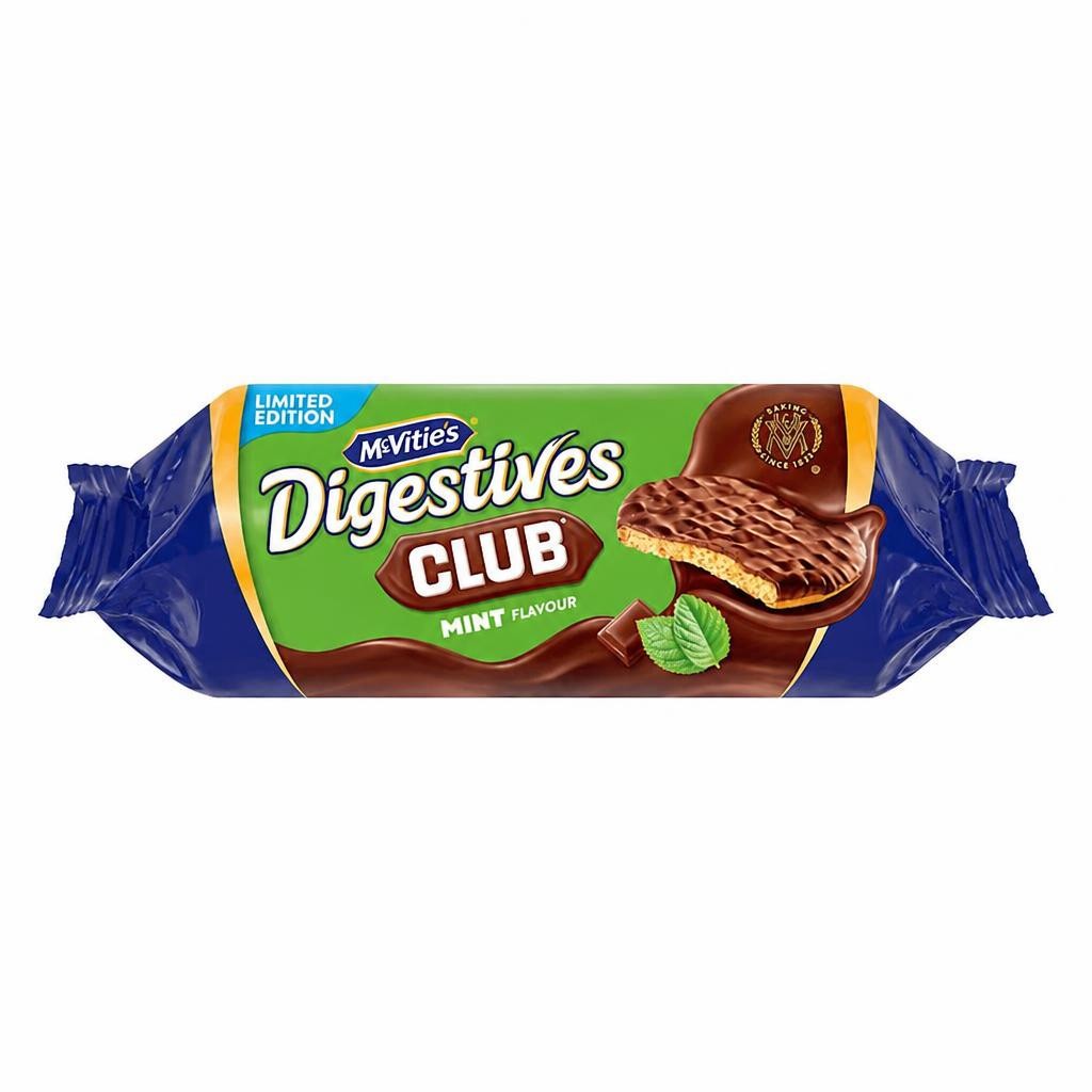 McVitie's Mint Club Digestives 266g