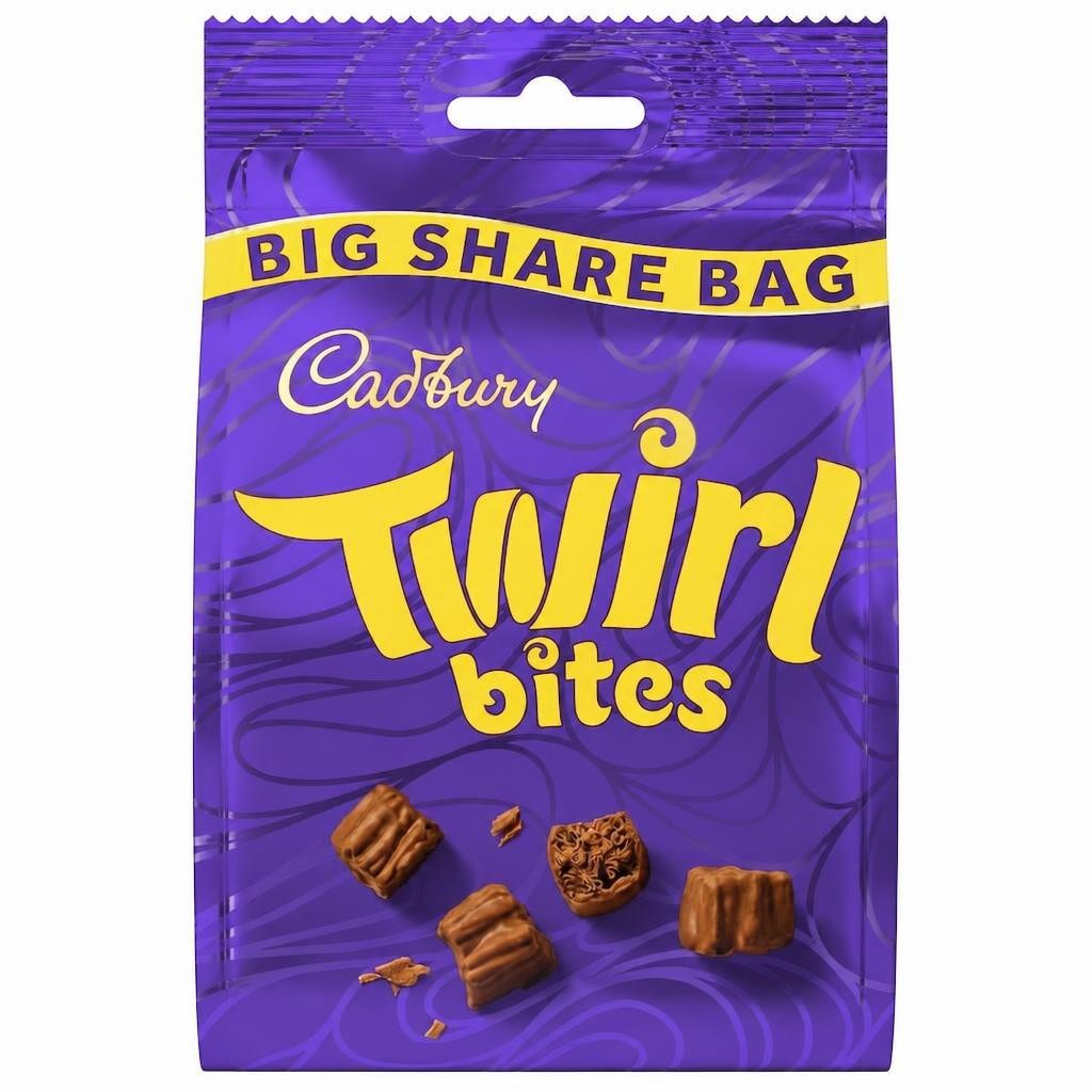 Cadbury Twirl Bites Big Share Bag 175g