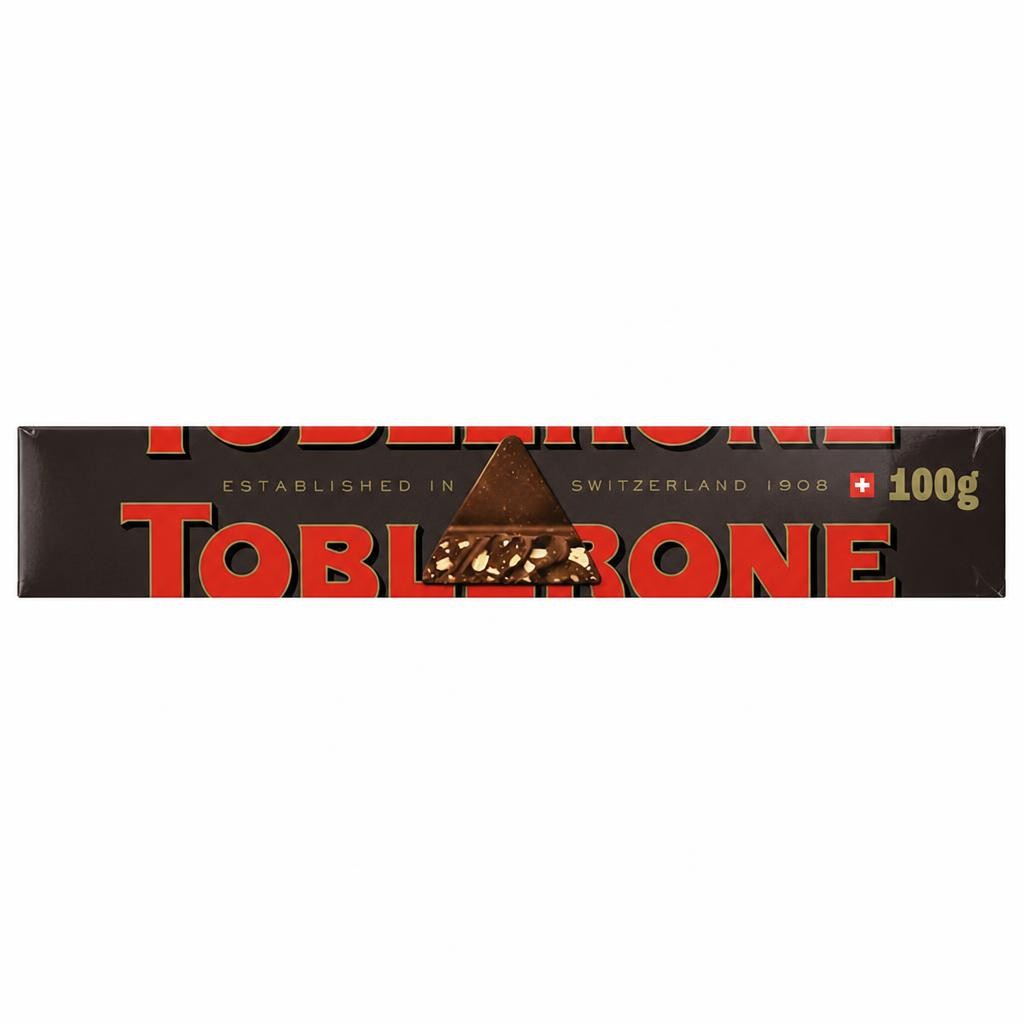 Toblerone 100g Dark Chocolate Bar