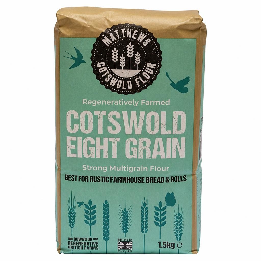 Matthews Cotswold Eight Grain Bread Flour 1.5kg