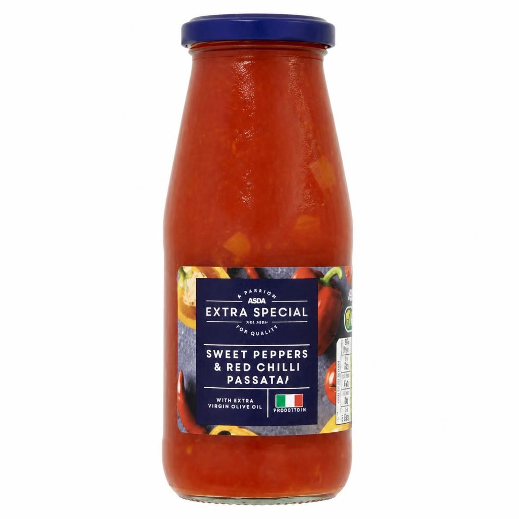 ASDA Extra Special Extra Special Sweet Peppers & Red Chilli Passata 430g