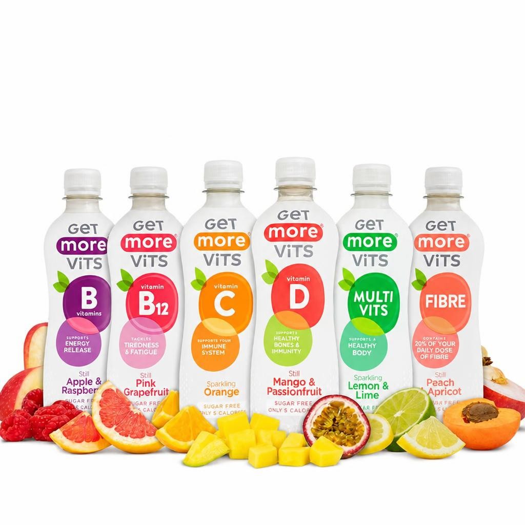 Get More Vits Starter Pack Bundle 12x500ml