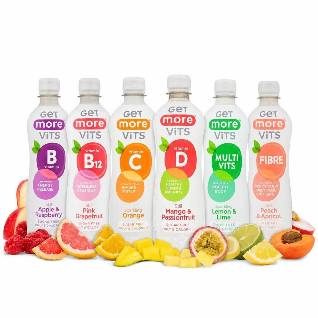 Get More Vits Starter Pack Bundle 12x500ml