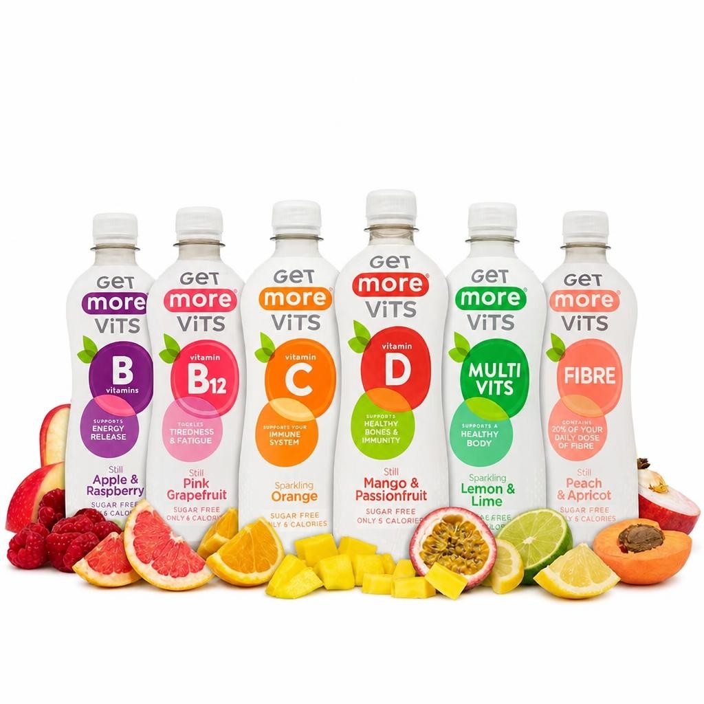 Get More Vits Starter Pack Bundle 12x500ml