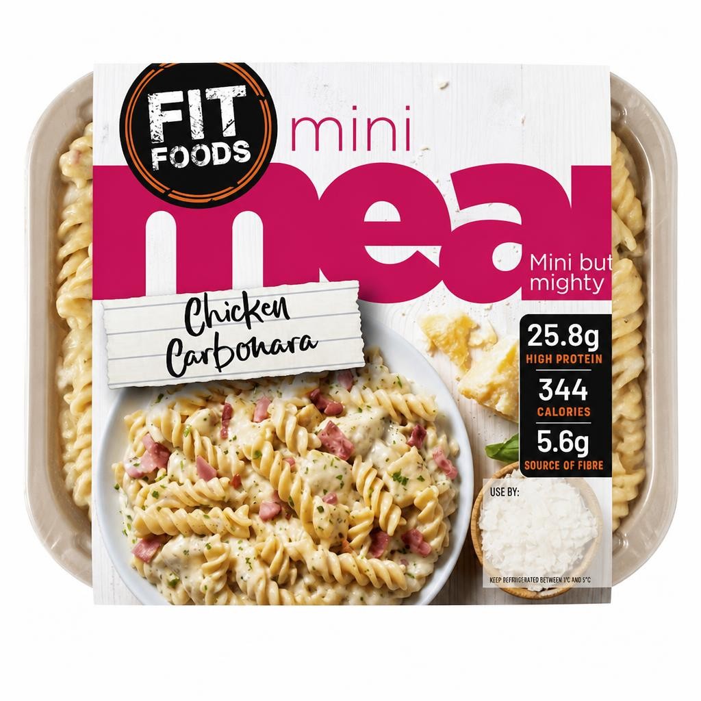 Fit Foods Mini Meals Chicken Carbonara 280g