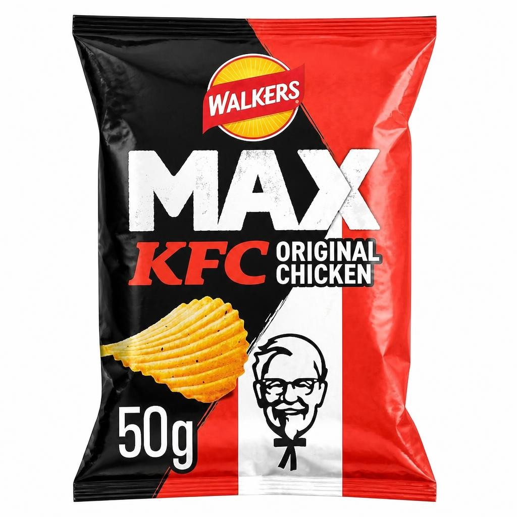 Walkers MAX Kentucky Fried Chicken Crisps 50g