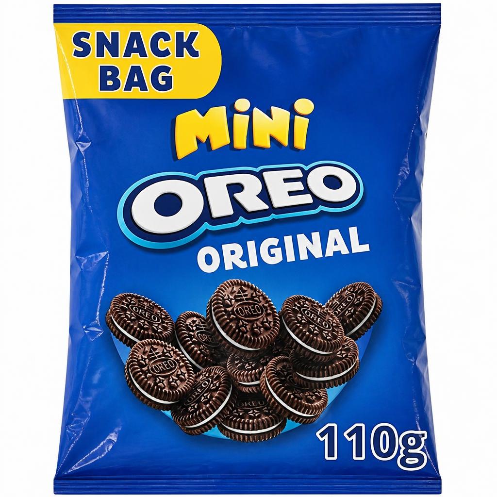 OREO CRUNCHY BITES ORIGINAL VANILLA 110G BISCUITS