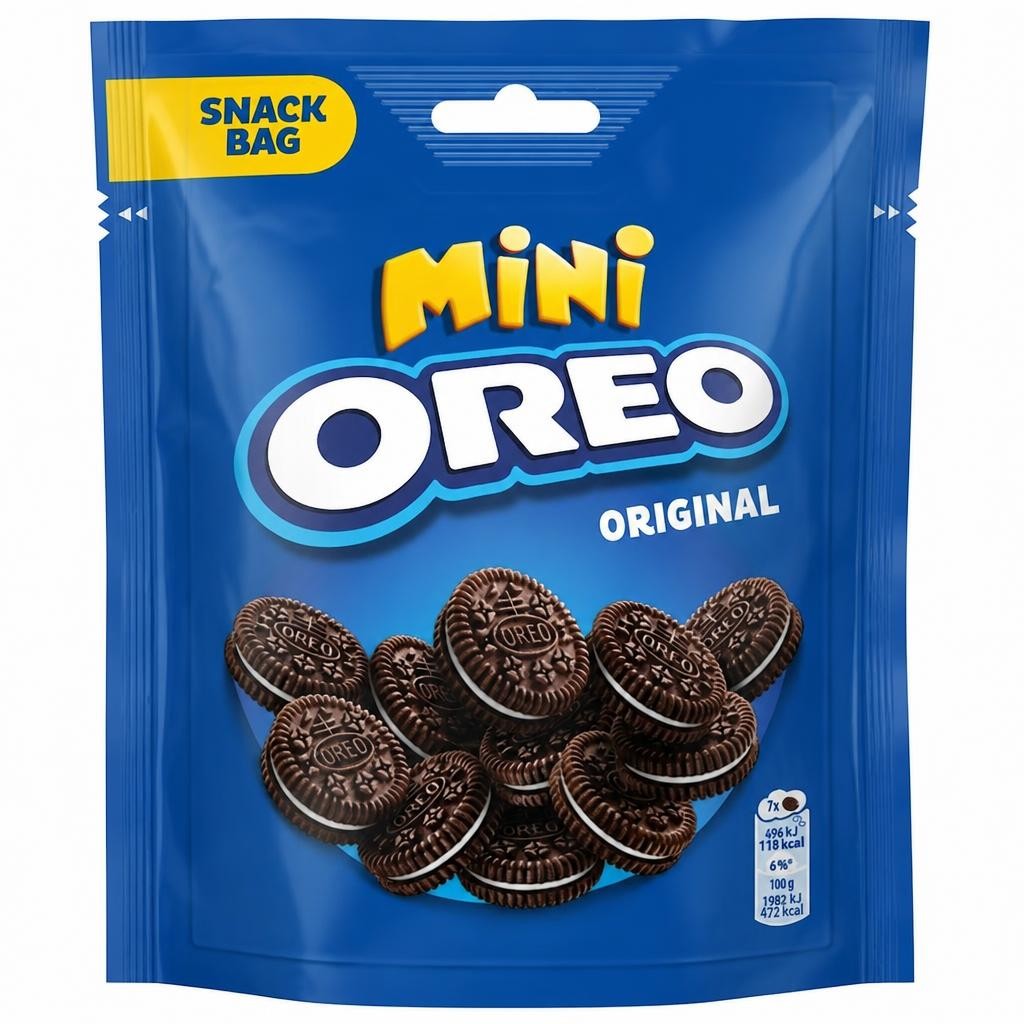 OREO CRUNCHY BITES ORIGINAL VANILLA 110G BISCUITS