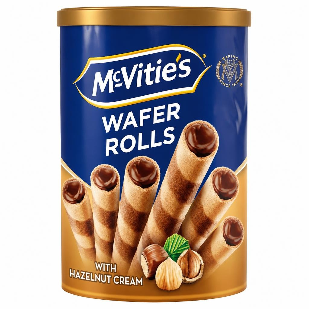 McVitie’s Hazelnut Wafer Rolls 170g