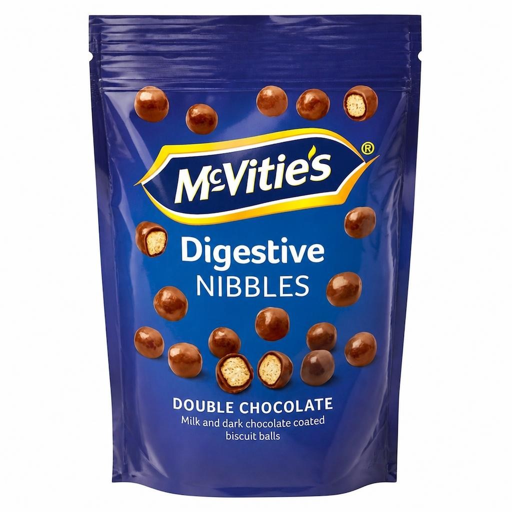 McVitie's Double Chocolate Nibbles 80g