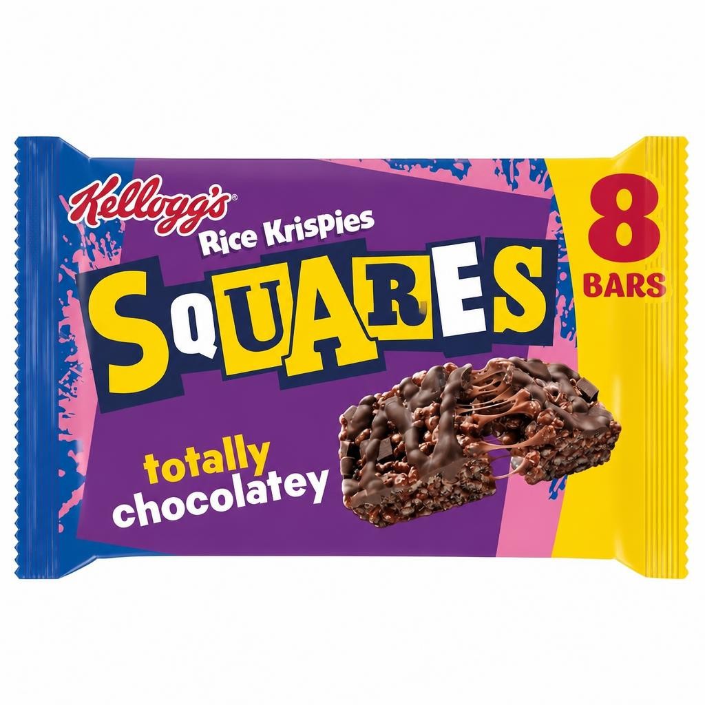 Kellogg's Rice Krispies Squares Chocolatey Multipack, 8x36g