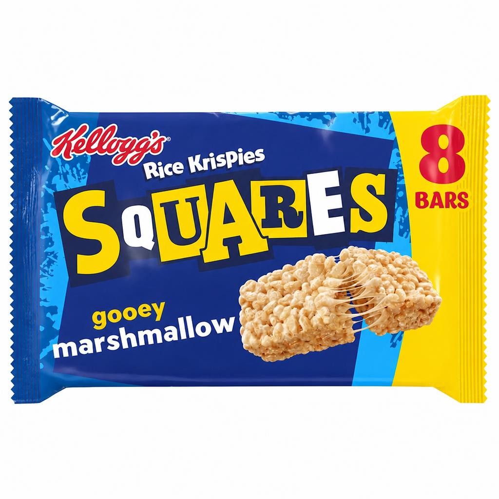 Kellogg's Rice Krispies Squares Marshmallow 8x28g