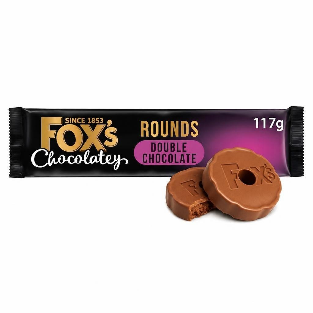 Fox's Chocolatey Biscuits Double Chocolate Rounds 117g