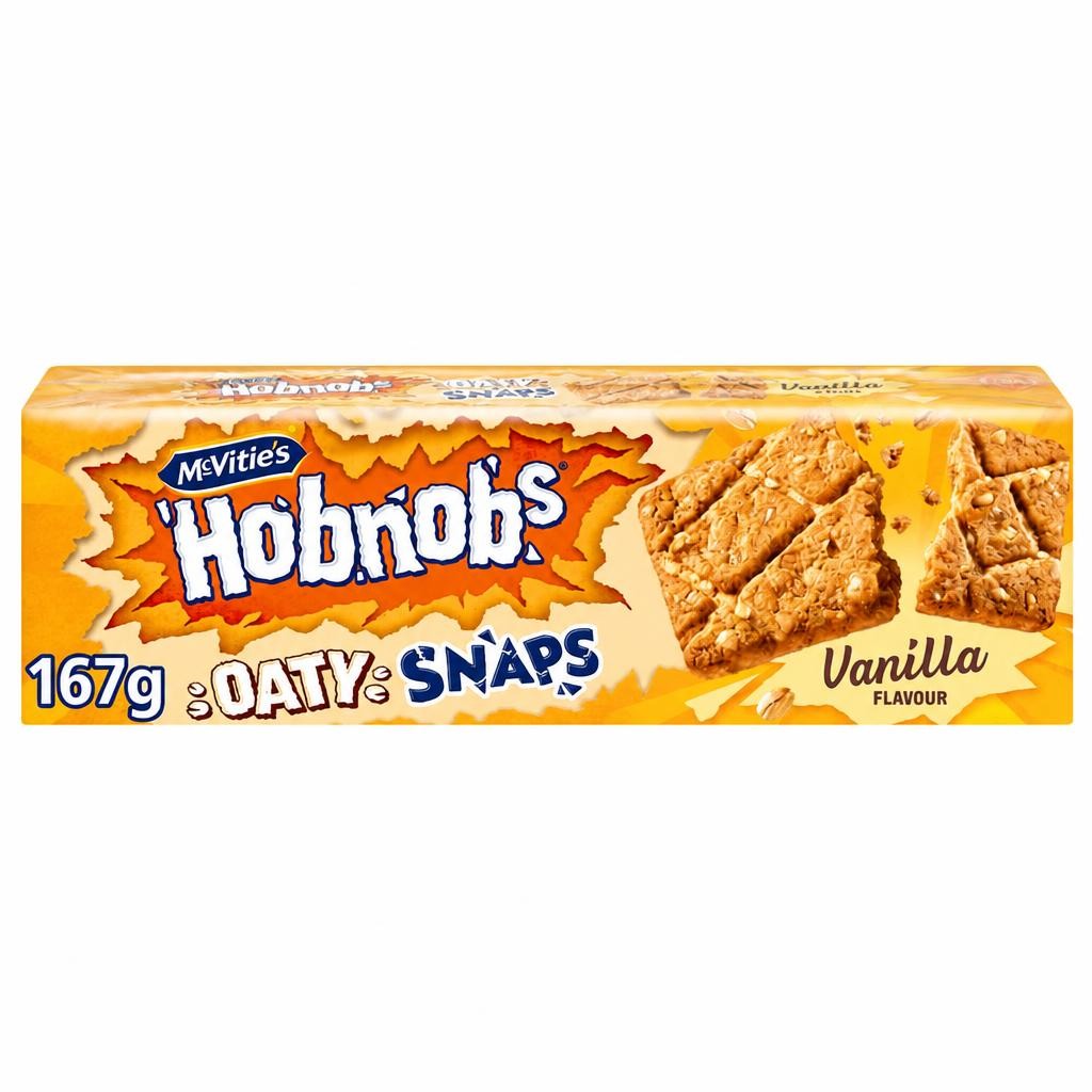 McVitie's Hobnobs Oaty Snaps Vanilla 167g