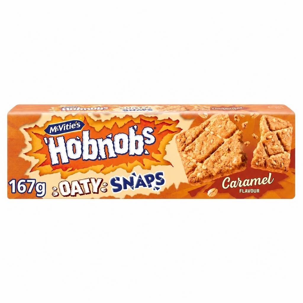 McVitie's Hobnobs Oaty Snaps Caramel 167g