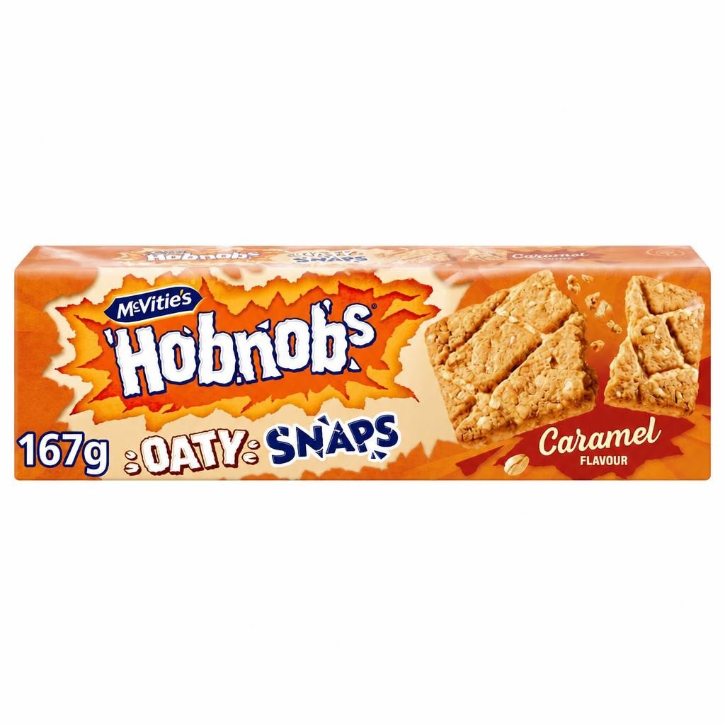 McVitie's Hobnobs Oaty Snaps Caramel 167g