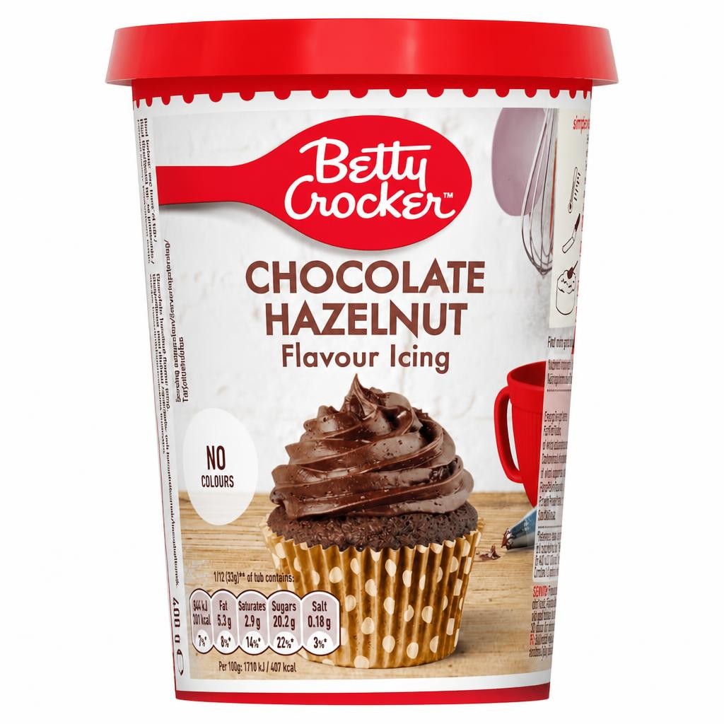 Betty Crocker Chocolate Hazelnut Flavour Icing 400G