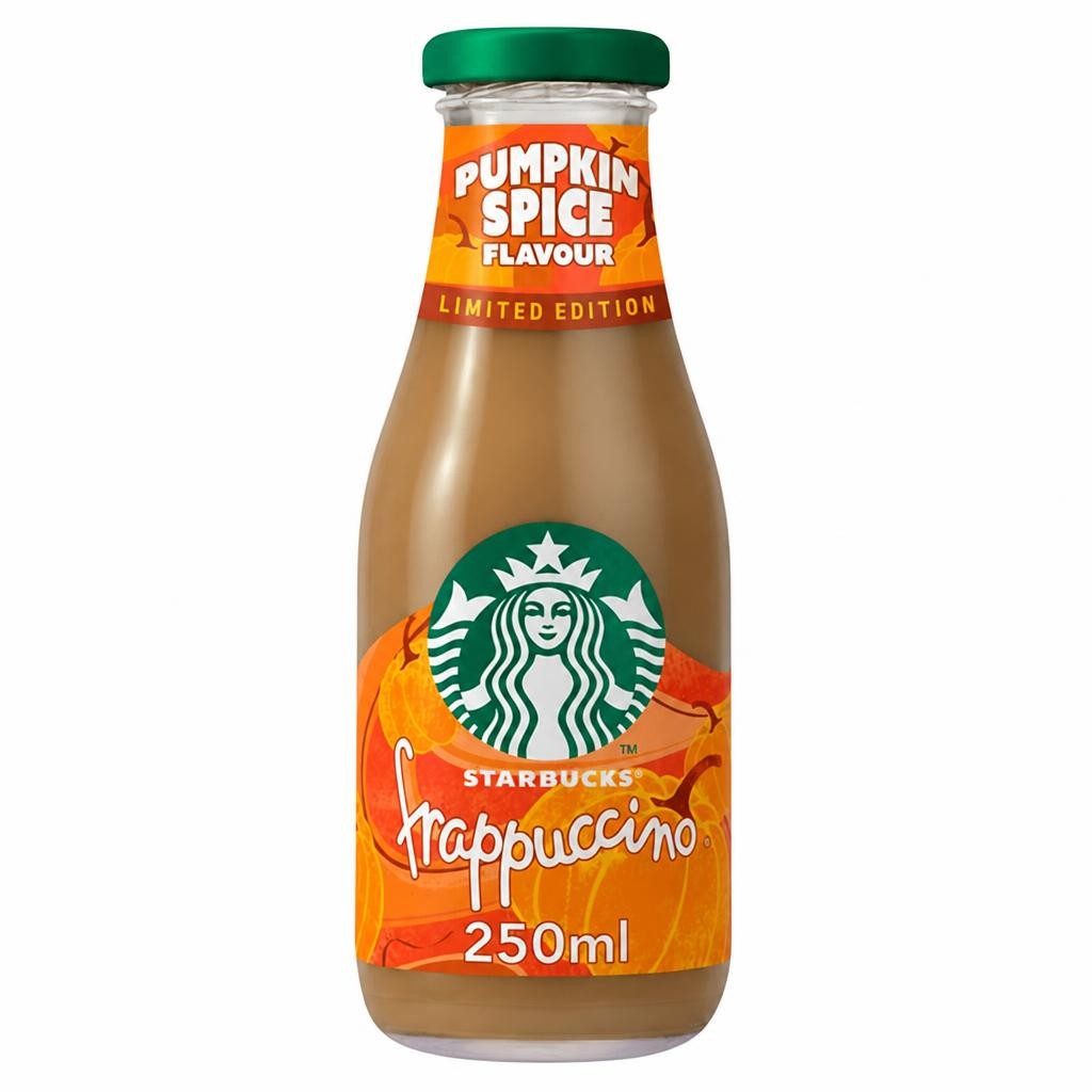 Starbucks Frappuccino 250ml Pumpkin Spice Iced Coffee, Limited Edition