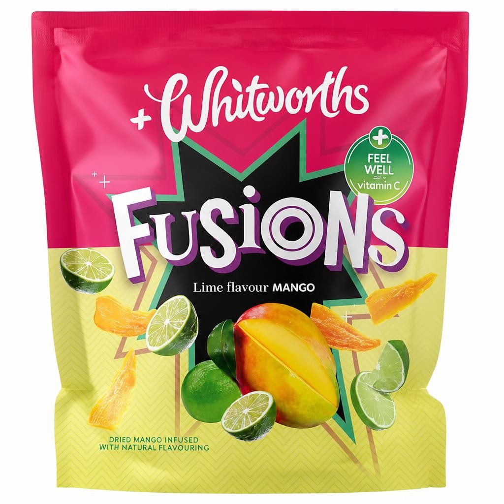 Whitworths Fusions Lime Mango