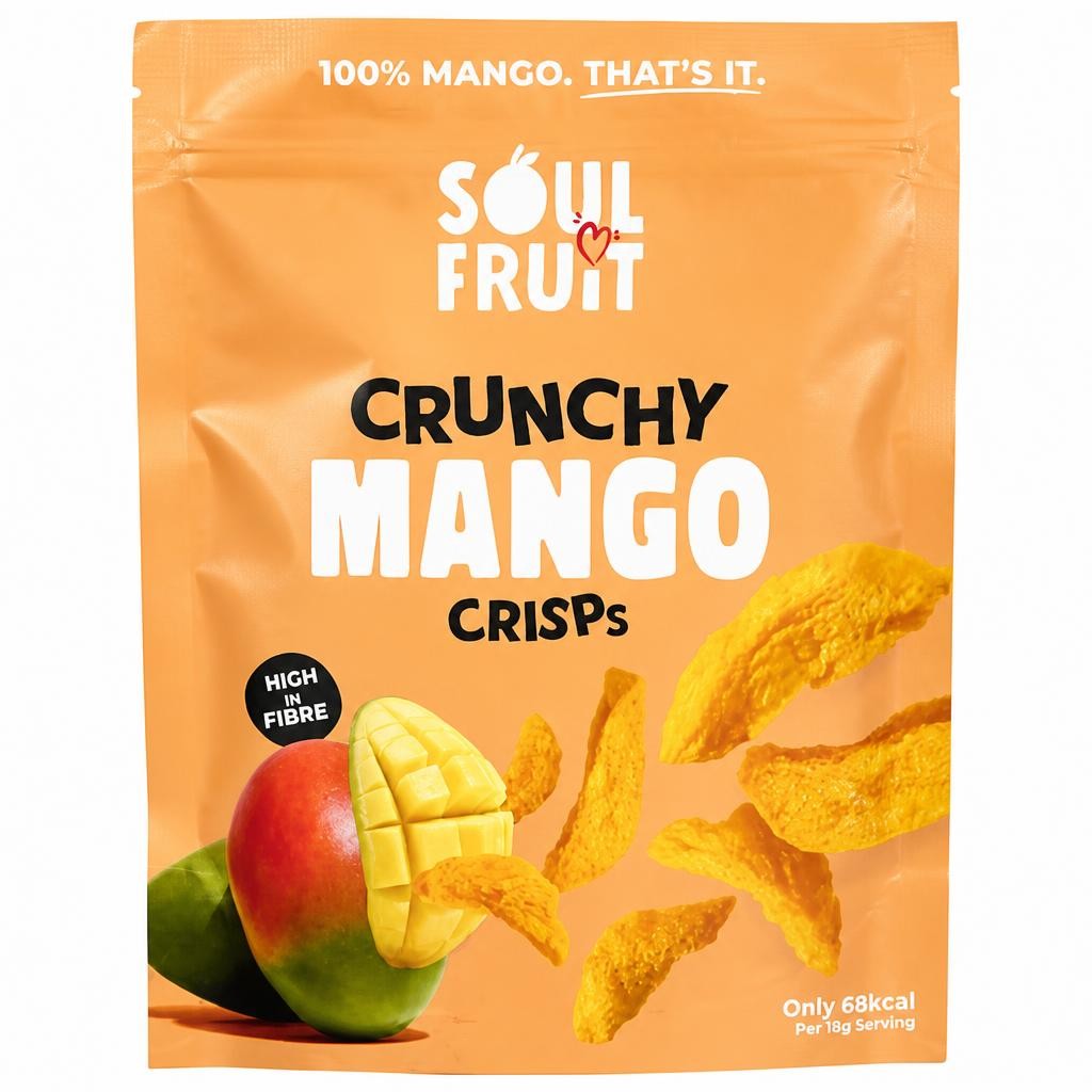 Soul Fruit Crunchy Mango Crisps