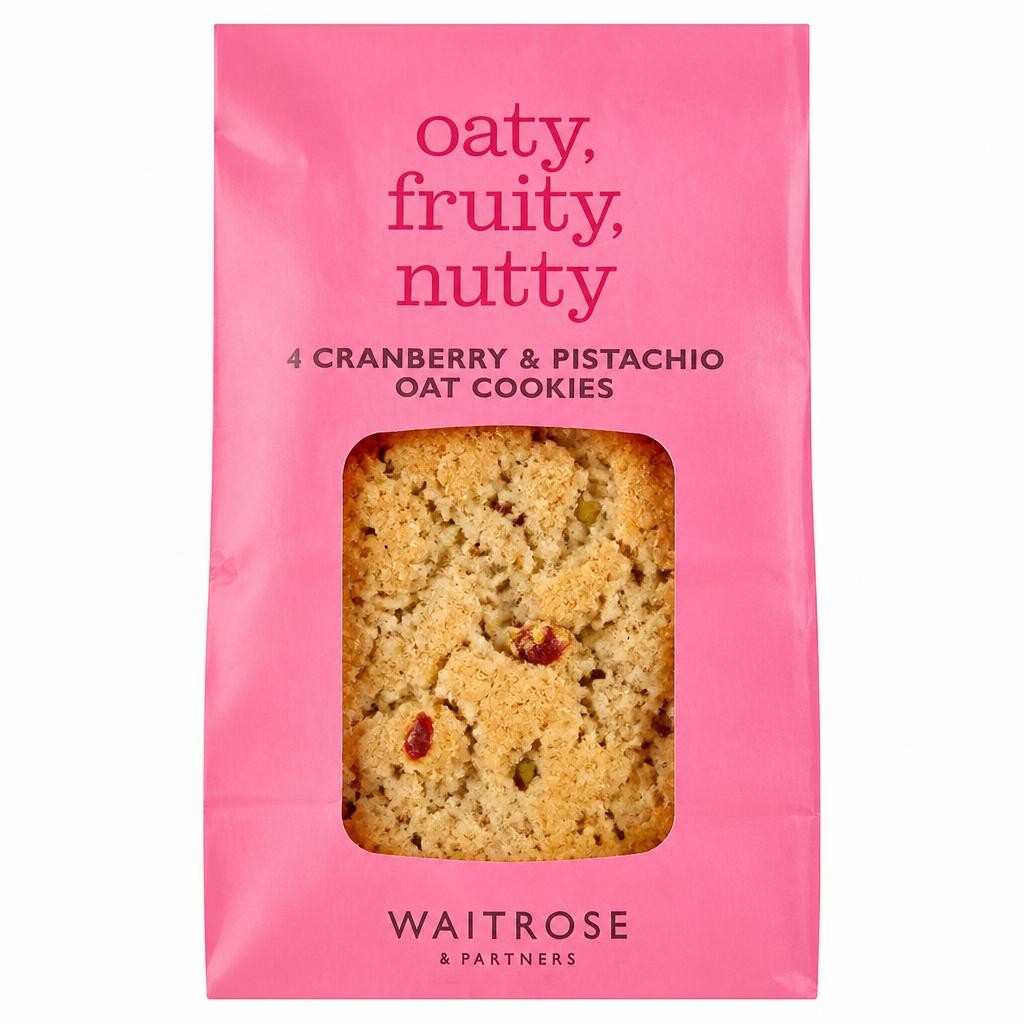 Waitrose Granola Cookies 4 pack