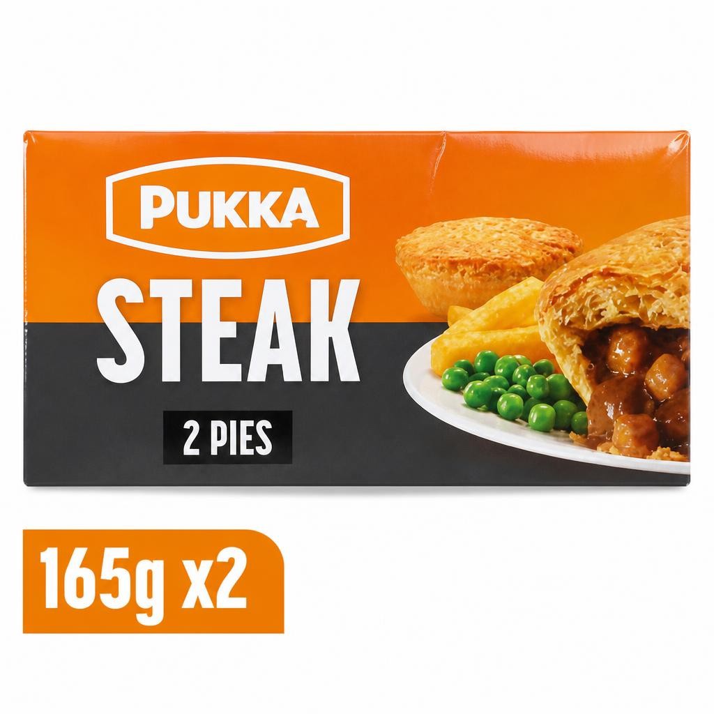 Pukka 2 Steak Pies