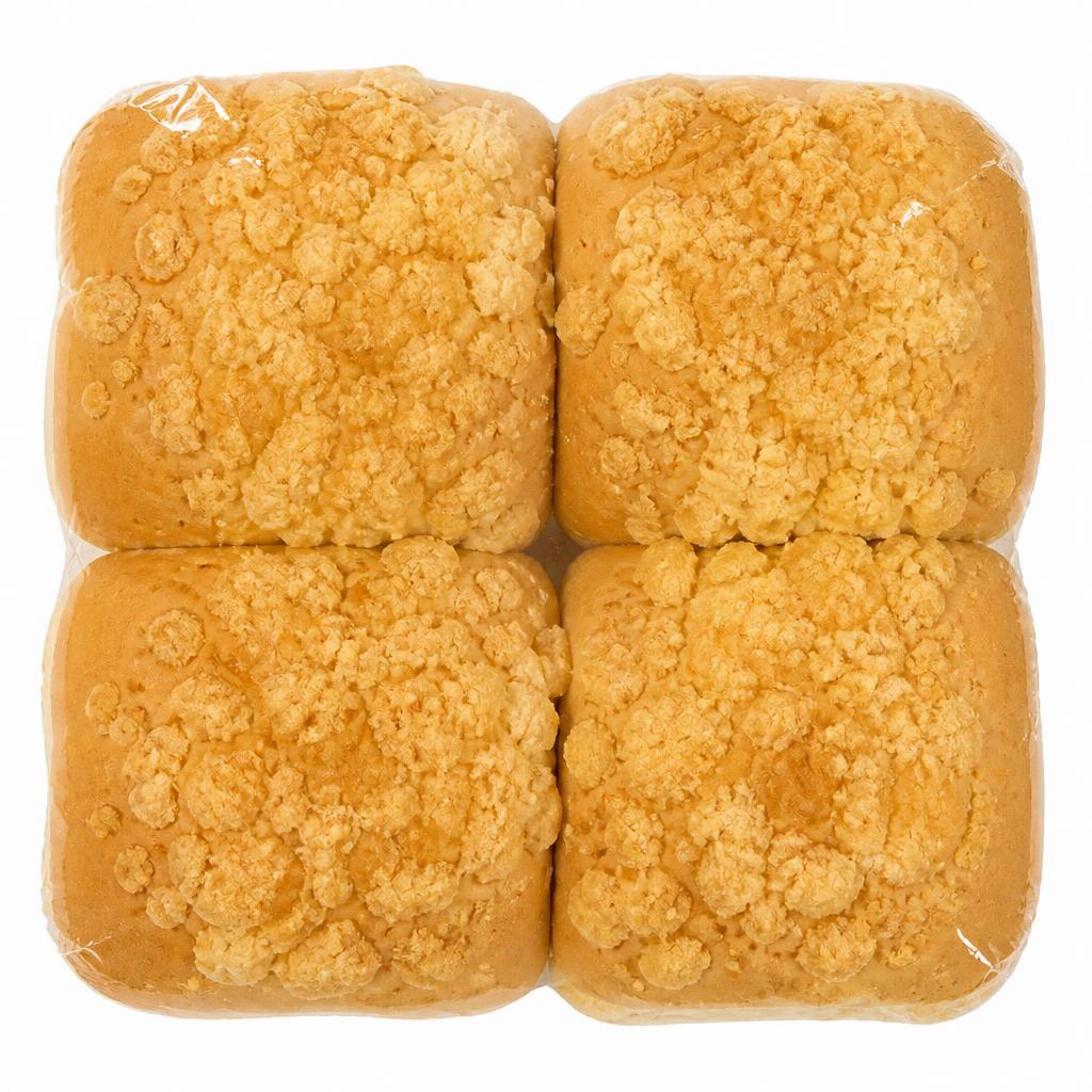 Sainsbury's 4 White Rolls Topped with Cheese