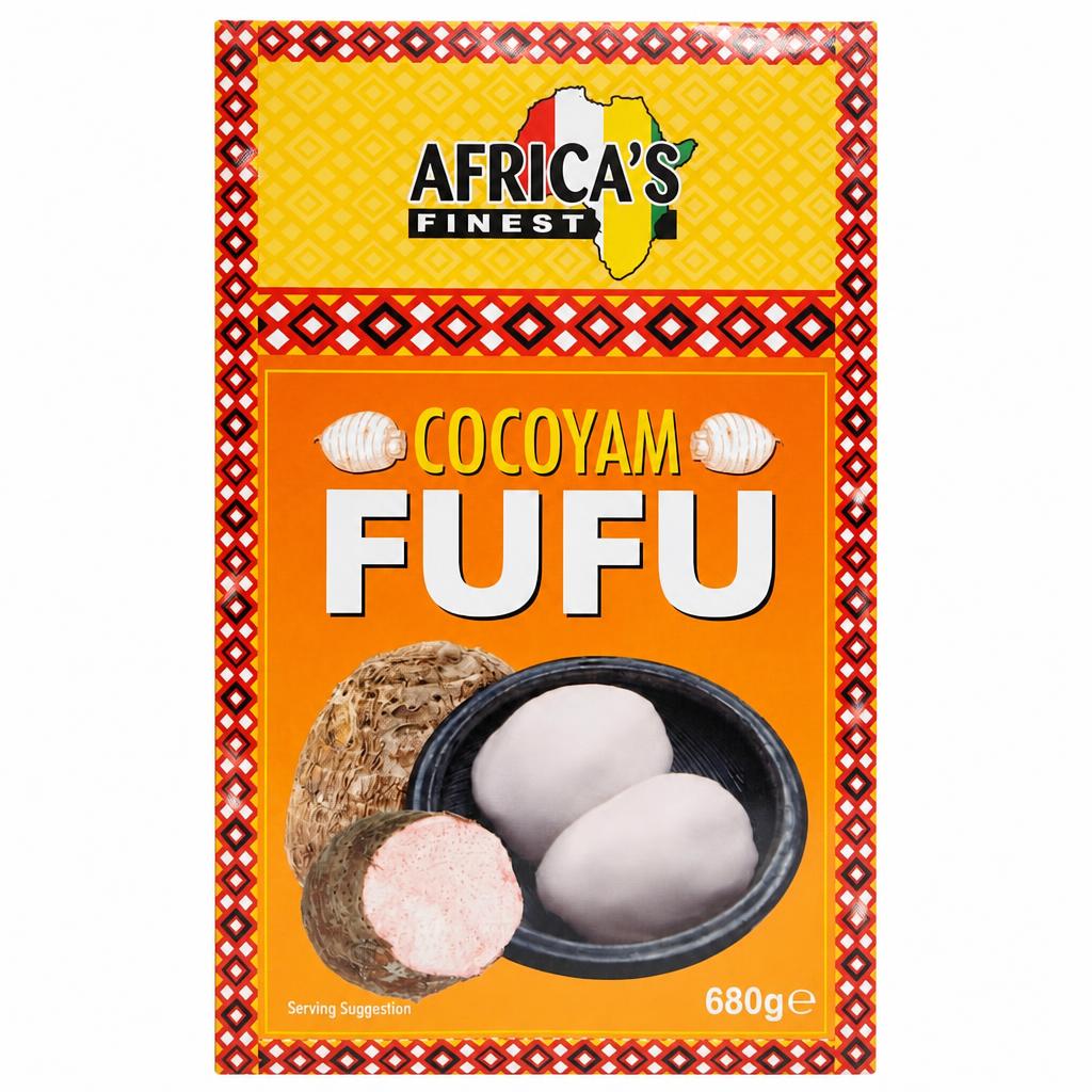 Africa's Finest Cocoyam Fufu 680g