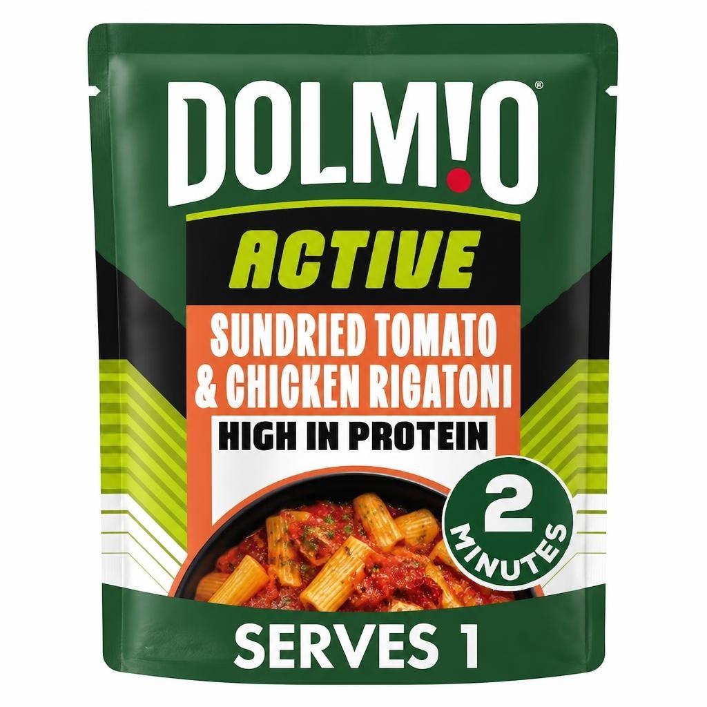 Dolmio Active Sundried Tomato and Chicken Rigatoni Pasta Ready Meal 250g