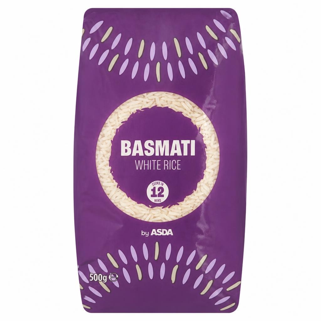 ASDA Basmati White Rice 500g