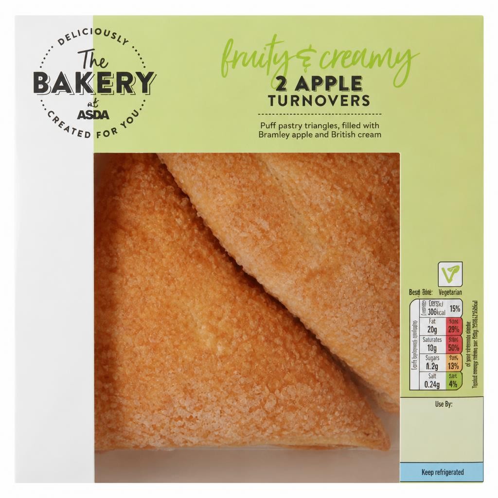 The BAKERY at ASDA 2 Apple Turnovers