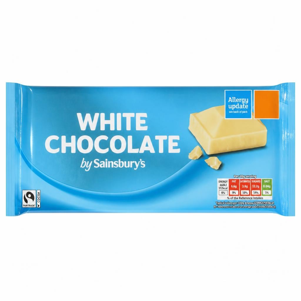 Sainsbury's White Chocolate 180g