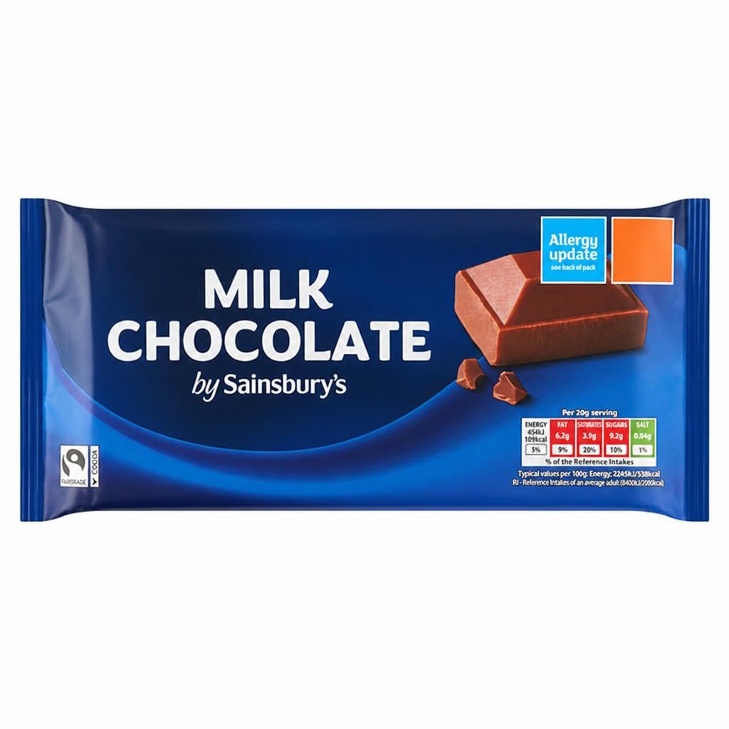 Sainsbury's Milk Chocolate 180g
