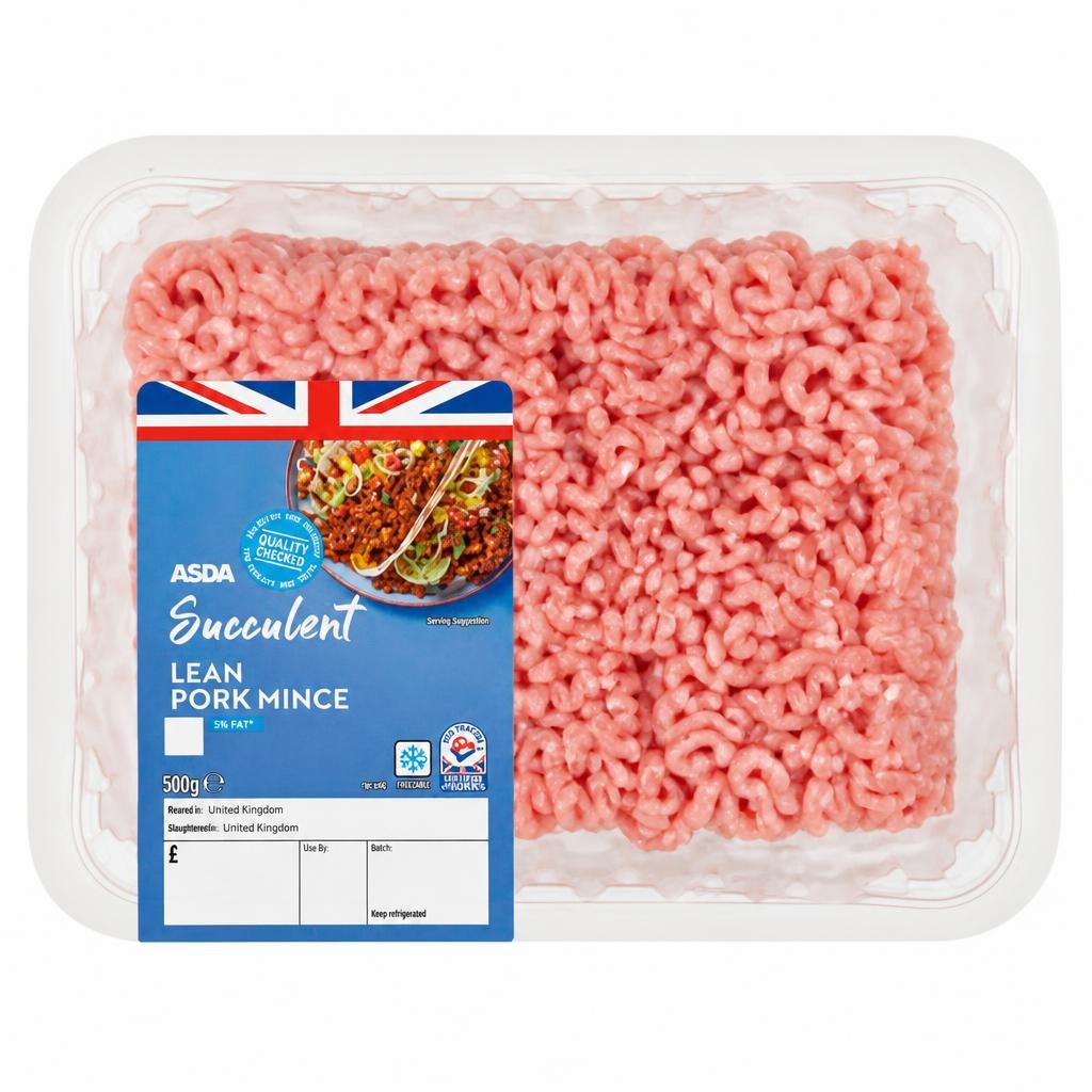 ASDA Succulent Lean Pork Mince 500g