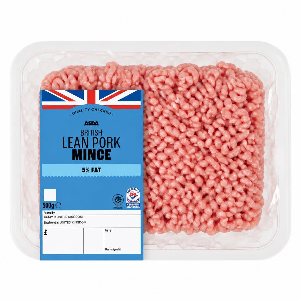 ASDA British Lean Pork Mince 500g