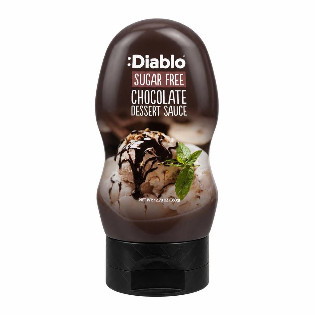 Diablo Sugar Free Chocolate Dessert Sauce 360g